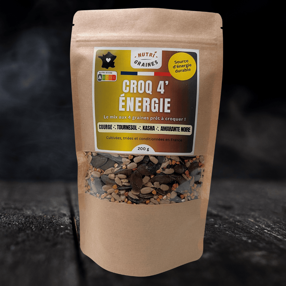Mélange Croq 4'Energie | Le mix aux 4 graines