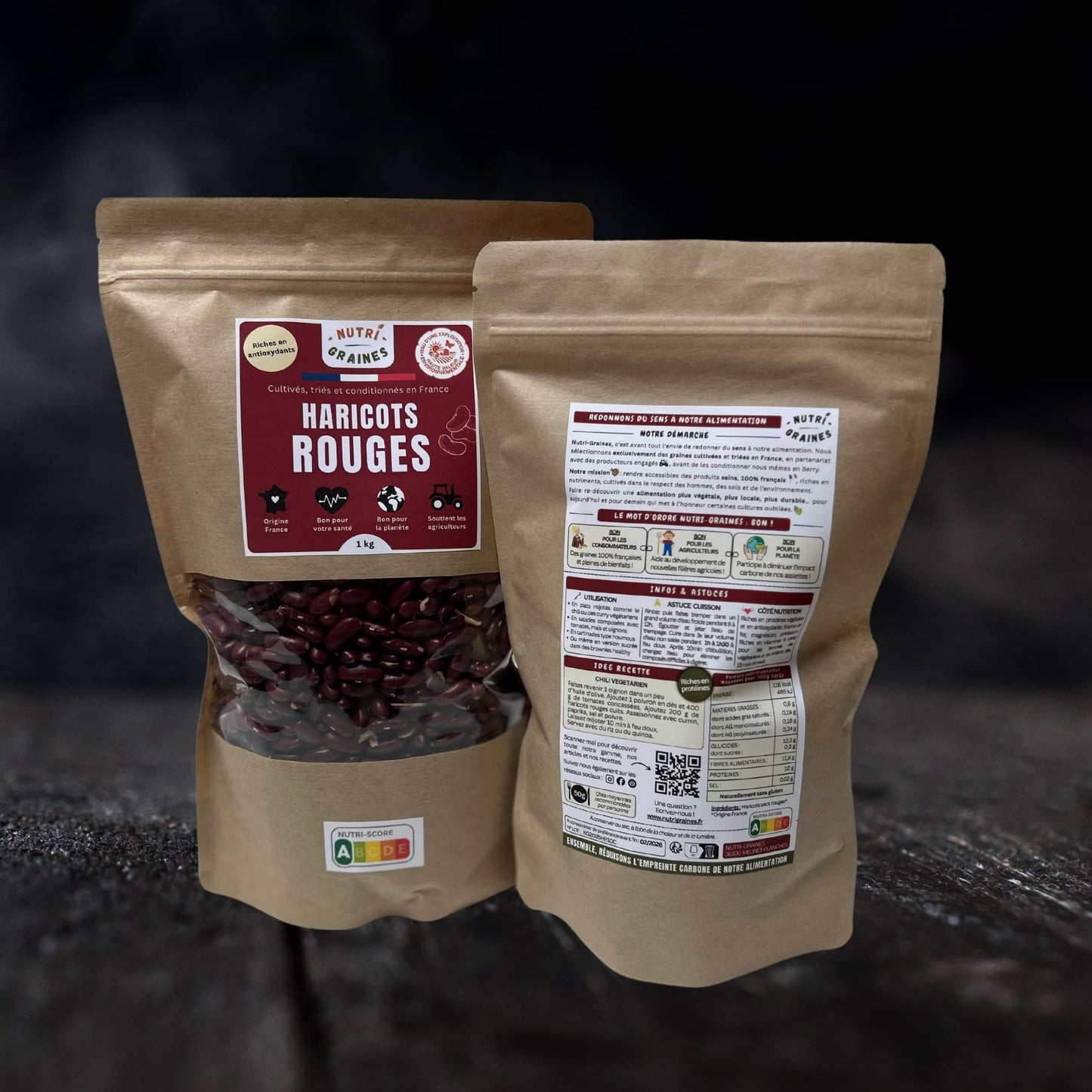 haricots rouges HVE nutrigraines