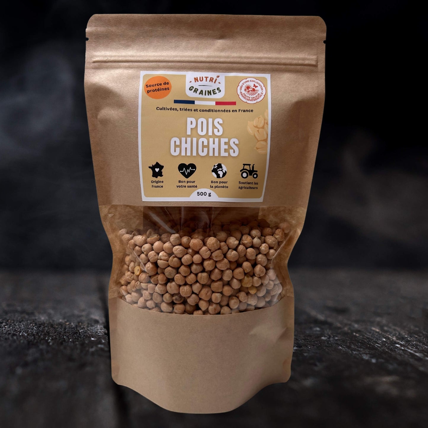 pois chiches HVE origine France 500g