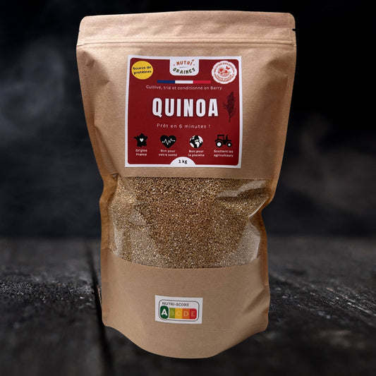 quinoa blanc origine france 1kg