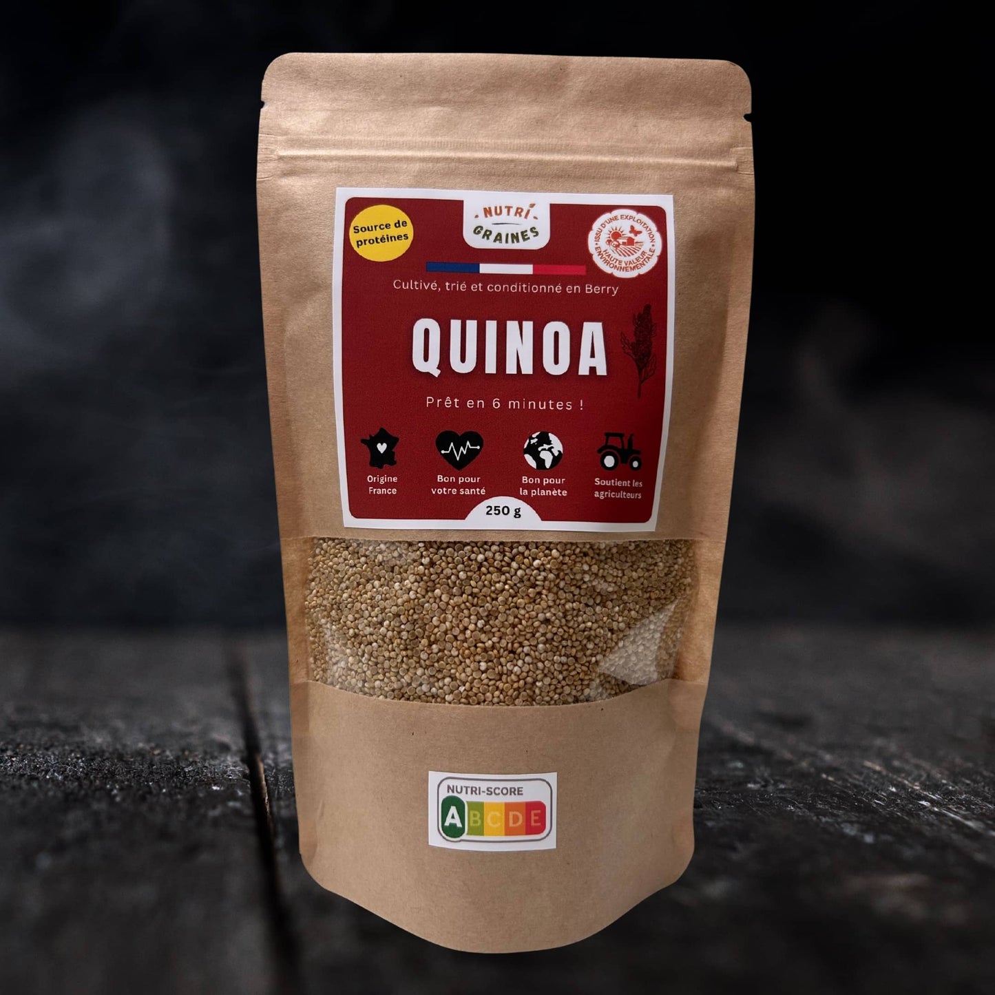 quinoa blanc origine france 250g