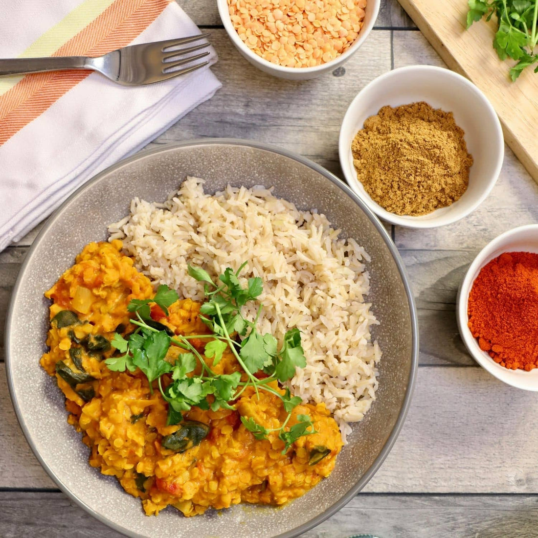 dahl de lentilles corail