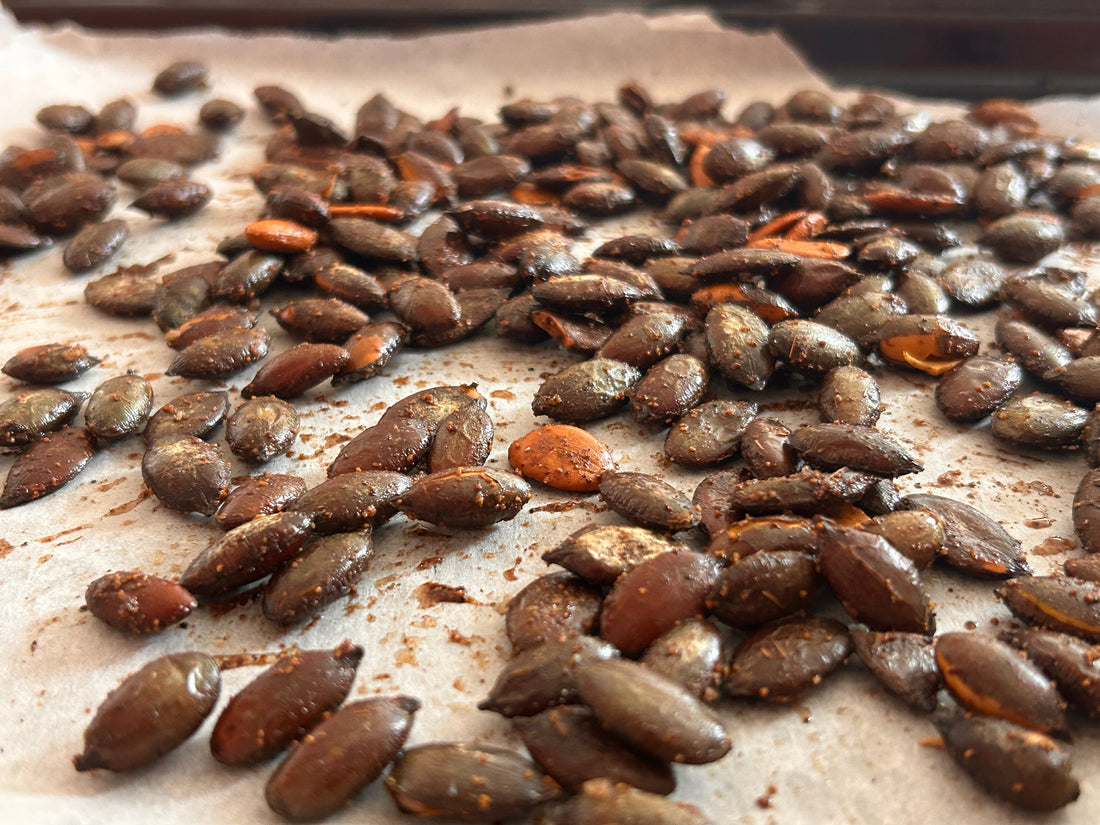 graines de courge grillées aux épices