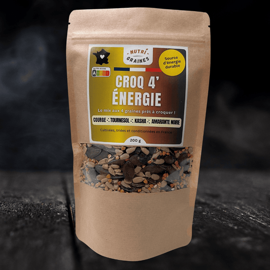 Mélange Croq 4'Energie | Le mix aux 4 graines