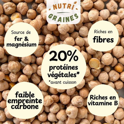 Pois chiches origine France HVE