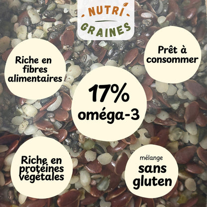 passion_omega melange de graines pret a consommer