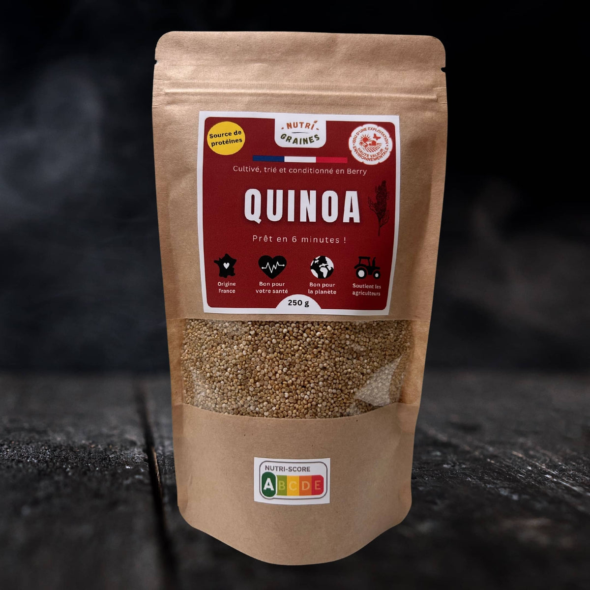 Quinoa blanc origine France – NUTRI-GRAINES